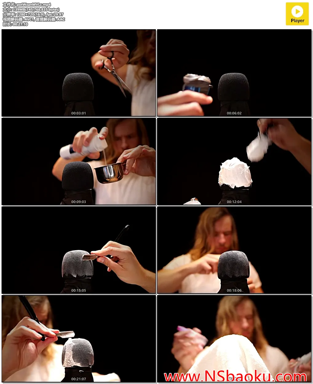 沉浸式理发店ASMR体验：唤醒感官的洗剪吹之旅-男士宝库