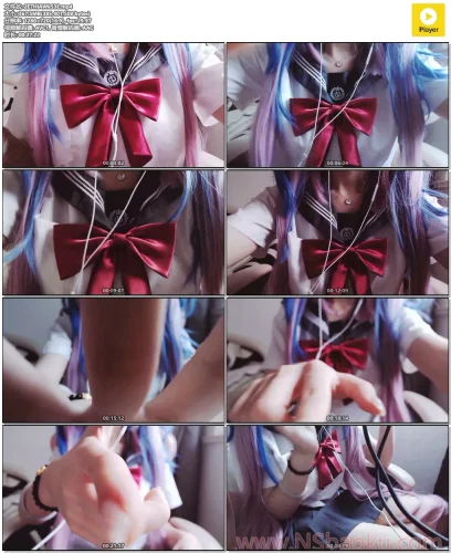 【Aki秋水ASMR】穿JK制服のVR女友~3D摸眼/手势/结尾彩蛋/足控~ Chinese ASMR 高能体验 V1.2-男士宝库