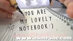 抚摸各种笔记本与用笔书写的声音 –  v1.0-男士宝库