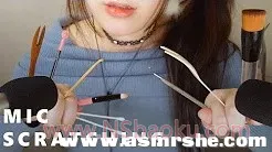 用指甲挠麦克风的听觉享受-男士宝库