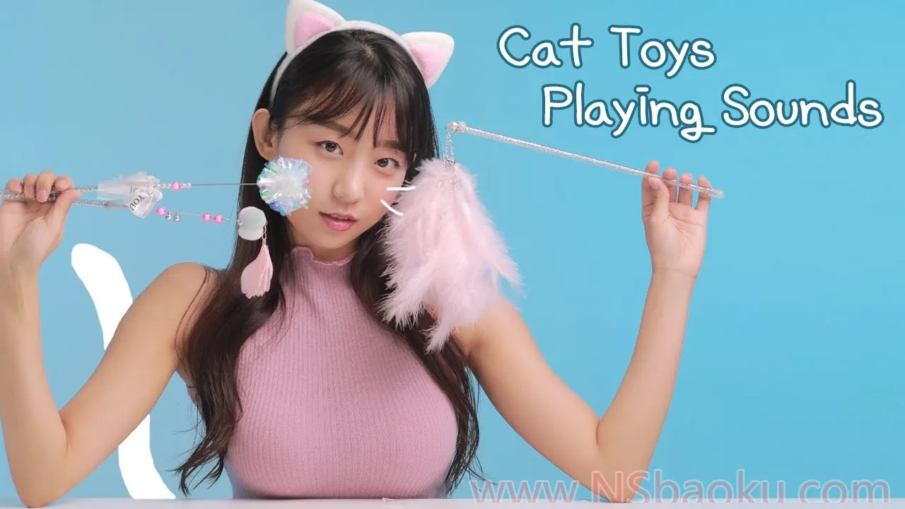 ASMR Milky: 羽毛与逗猫玩具的细腻声音 | 版本1.0-男士宝库
