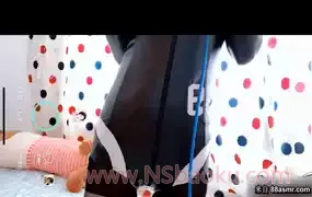 菇菇ASMR最新作品 - 真皮套装