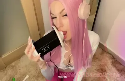 5721 ASMRLicking 3DIO, Mouth Sounds, Ears Eating ASMR #ASMR-男士宝库